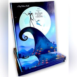Big Golden Book  - Disney “The Nightmare Before Christmas” Hardcover MINT NEW